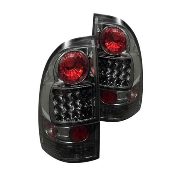 Spyder Spyder 5007957 2005-2015 Toyota Tacoma Chrome; Red & Smoke LED Tail Lights 5007957 - main